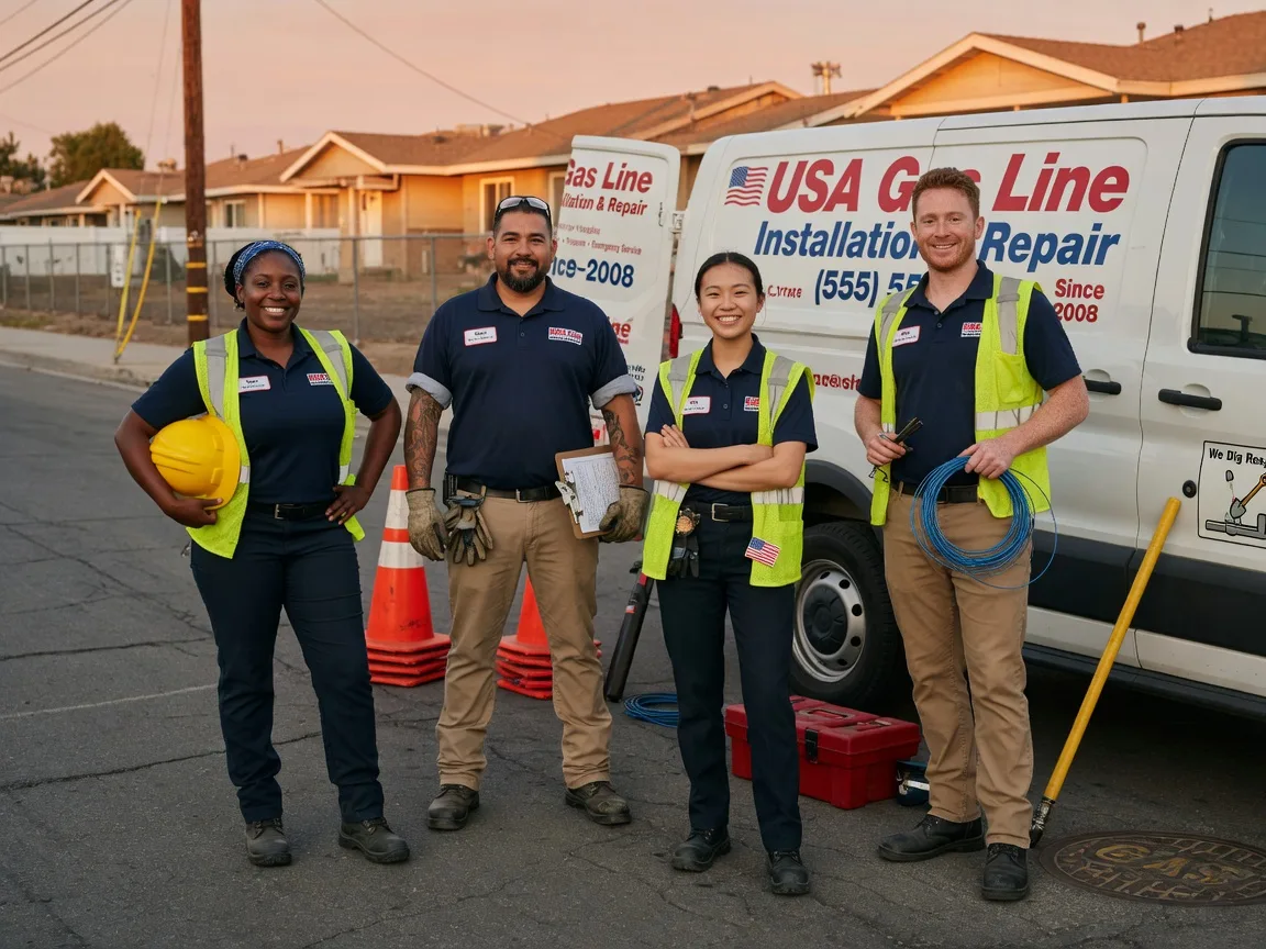 Gas Line Installation company in Blue Ridge, TX